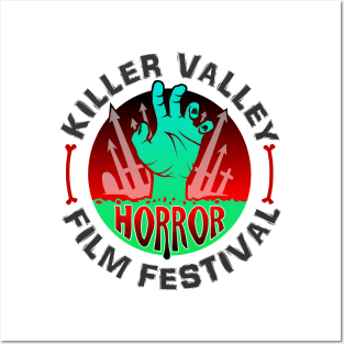 Horror Fest - BLACK & GREEN LOGO Posters and Art